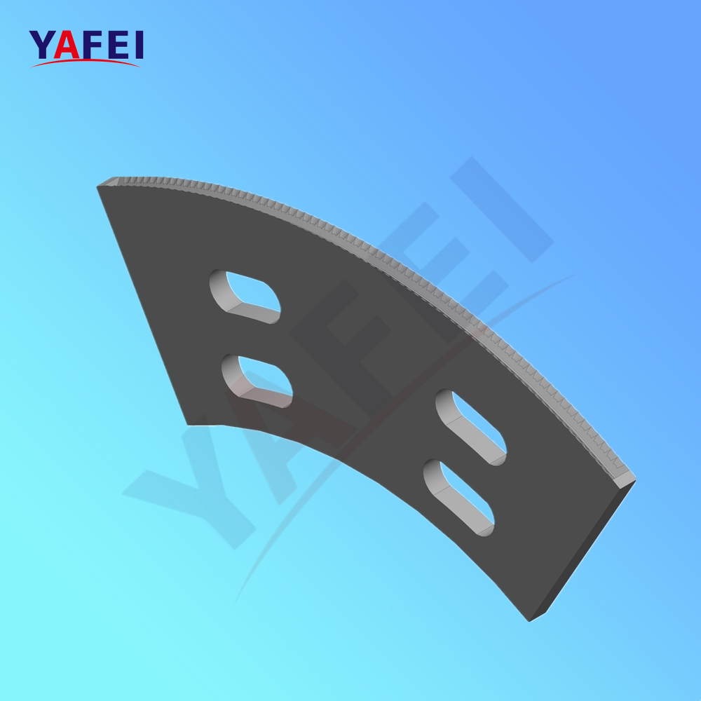 ตัดกระดาษกระดาษแข็ง Slotted Blades